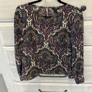 Jcrew Paisley Top
